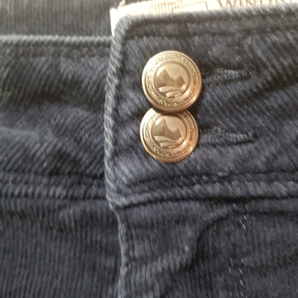 𝅺Windriver High Rise Blue Corduroy Pants - Picture 7 of 11
